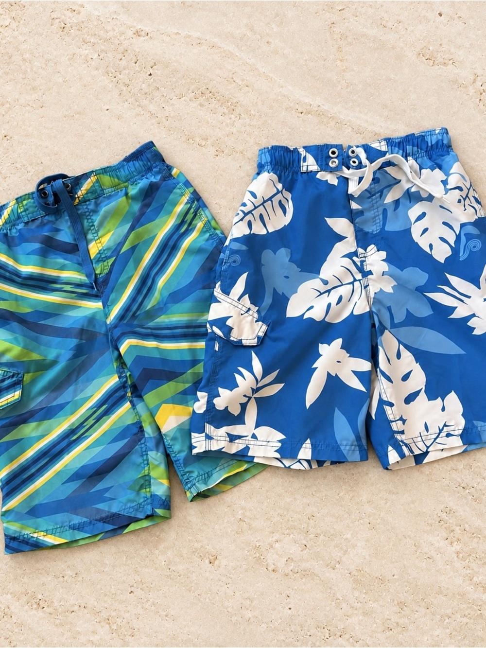 Kanu Surf Boys Echo Quick Dry UPF 50+ Beach Swim Trunks Size 10-12 Years
